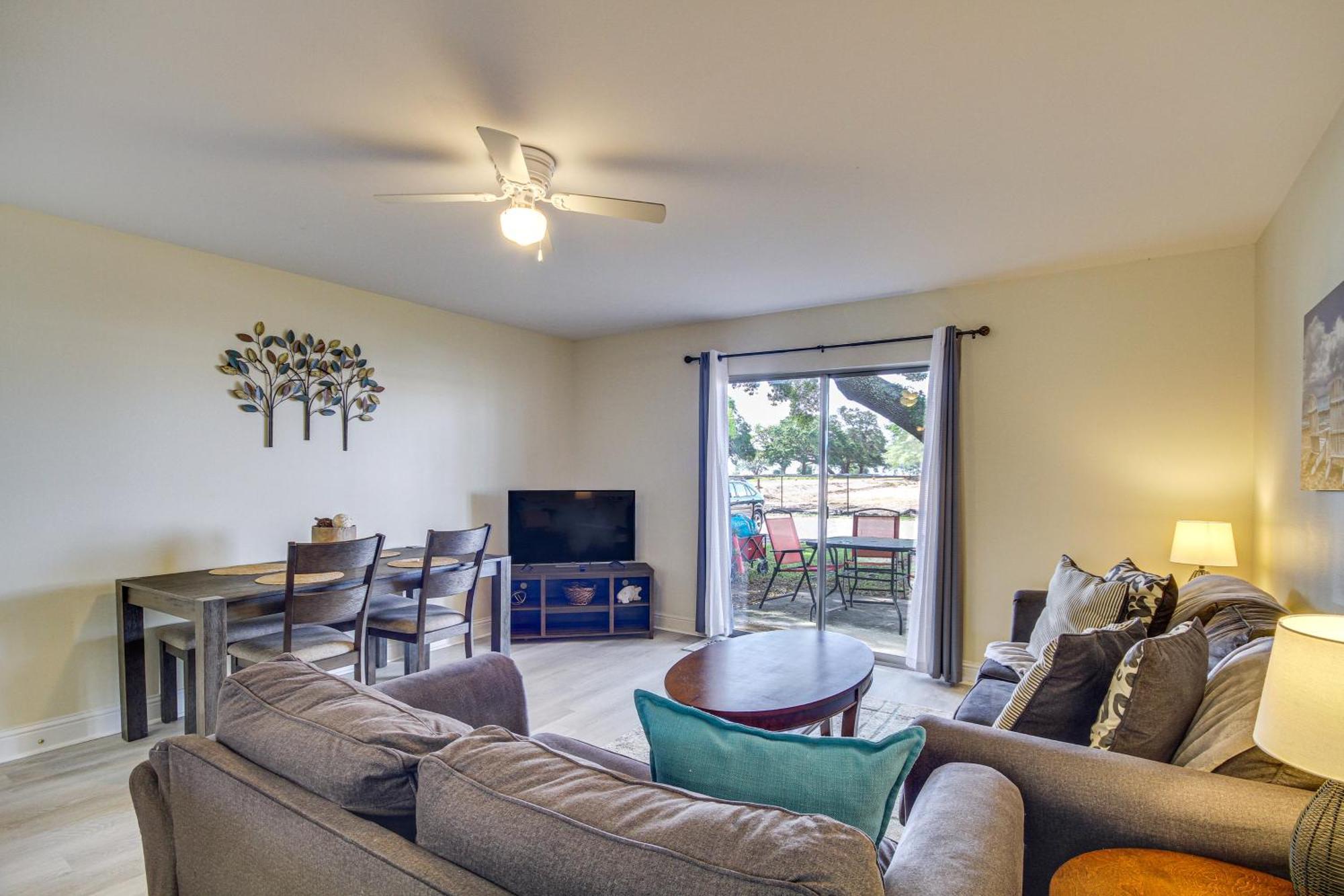 Airy Biloxi Condo With Patio Walk To Beach! Екстериор снимка